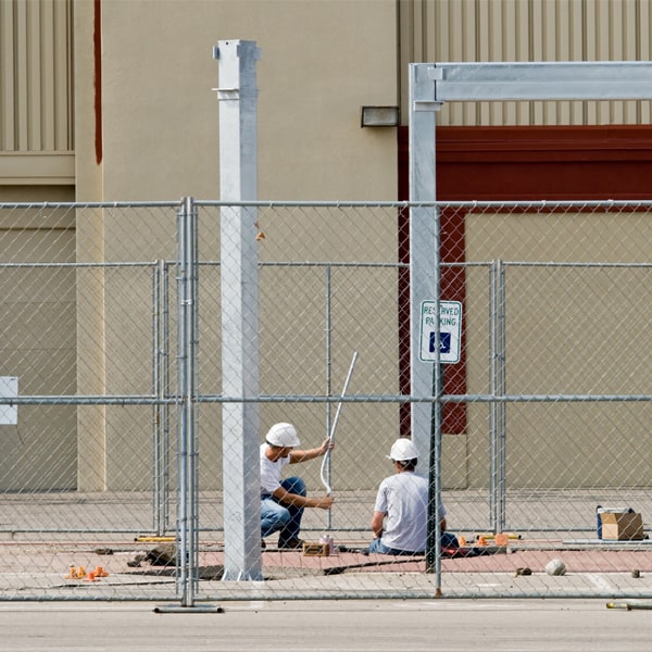how much time can i rent the temporary fence for my building site or event in Kildeer IL
